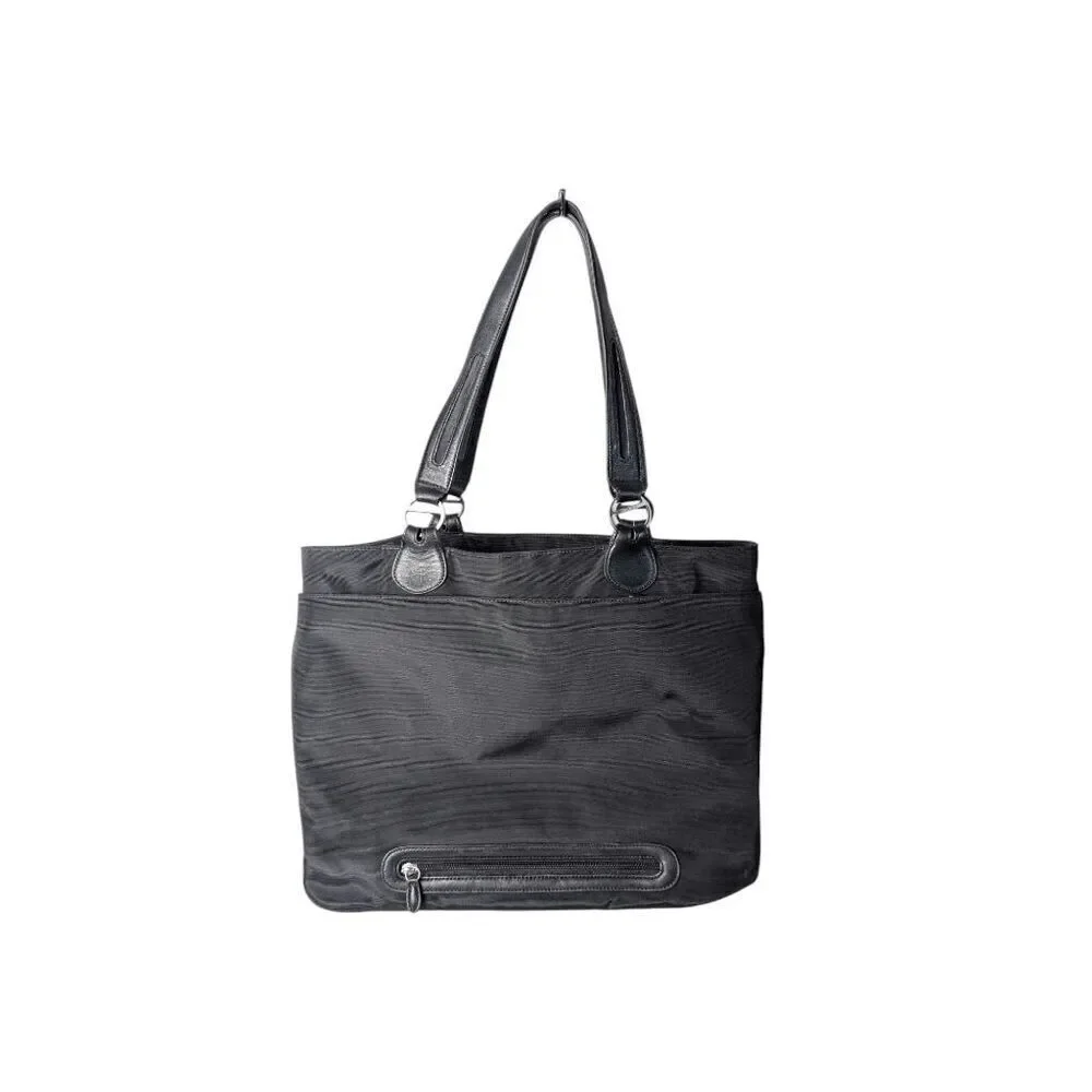 TUMI Ballistic Nylon/Leather Tote
